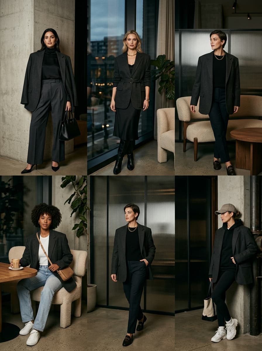 Five Ways to Style an Oversized Blazer